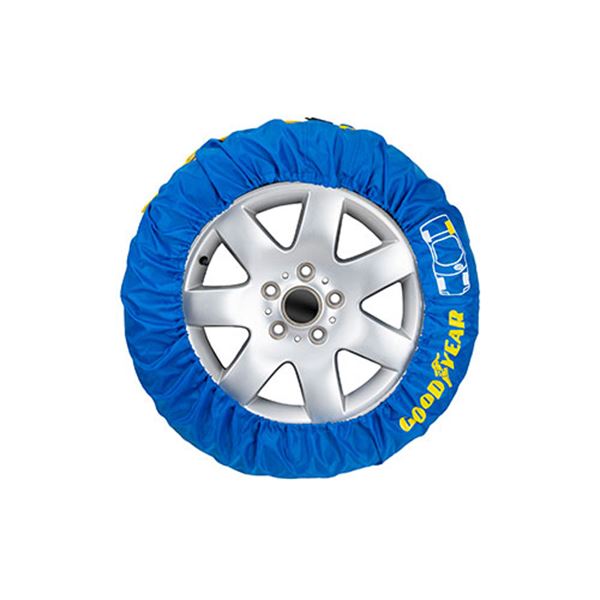 Cobertura têxtil para pneus Goodyear 4 peças.