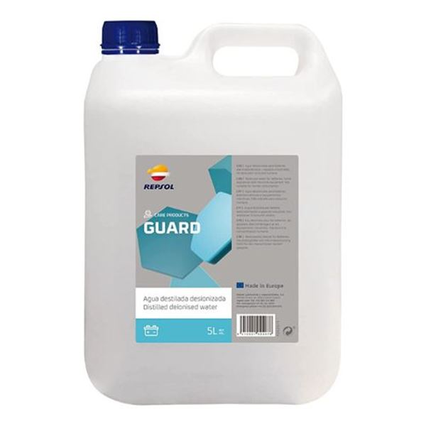 Água destilada desionizada Repsol 5l