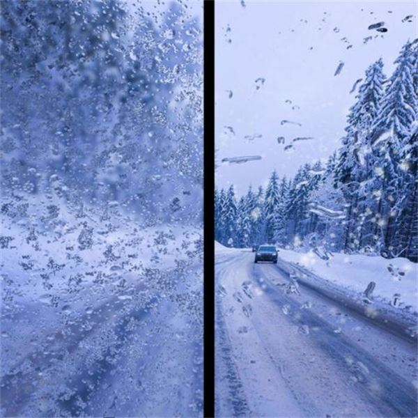 Rain x descongelador do limpa para-brisas + desembaciador de chuva 2 in.