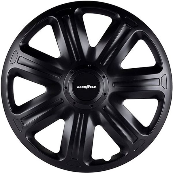 Goodyear Imola 15 polegadas Tampão de rodas pretas 4 pcs