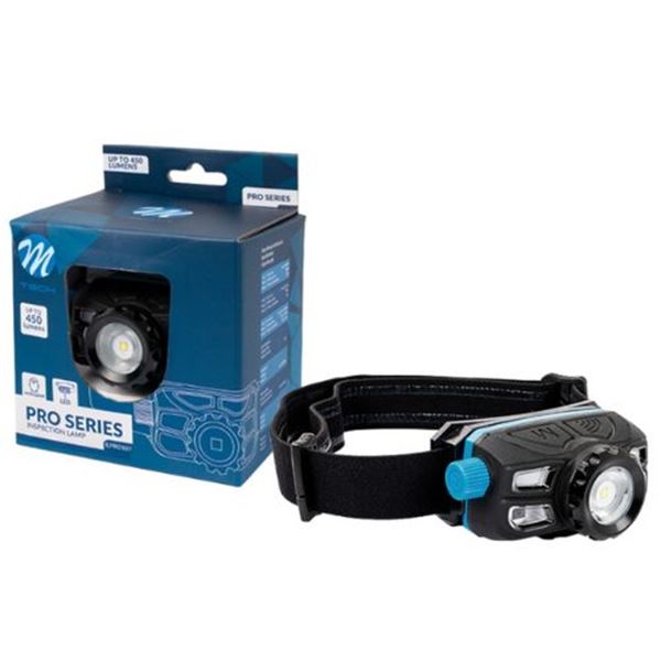 Lanterna de cabeça 1 led 450 lumen bat
