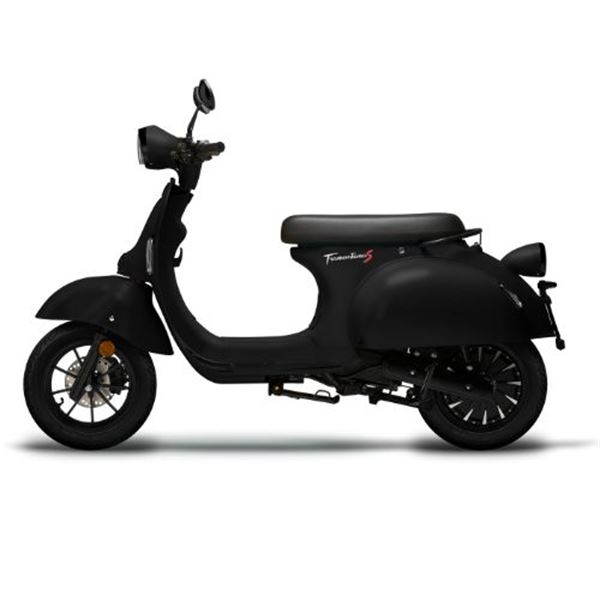 Mota elétrica Velca Tramontana S em preto mate