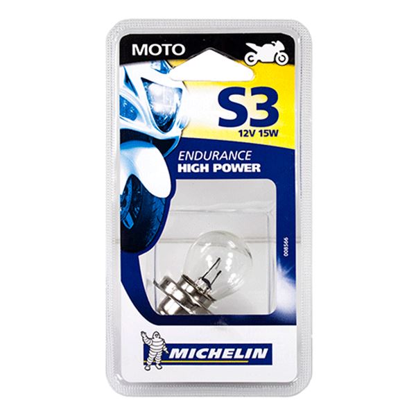Lâmpada s3 Michelin life 12v 15w 1 pc