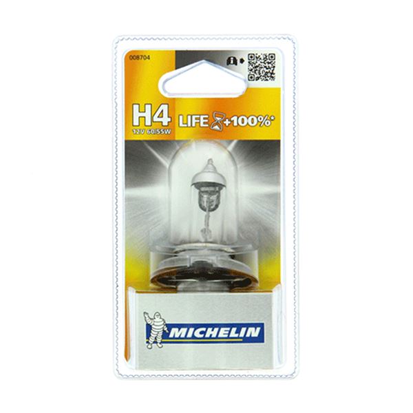 Lâmpada h4 Michelin life 12v 60/55w 1 pc