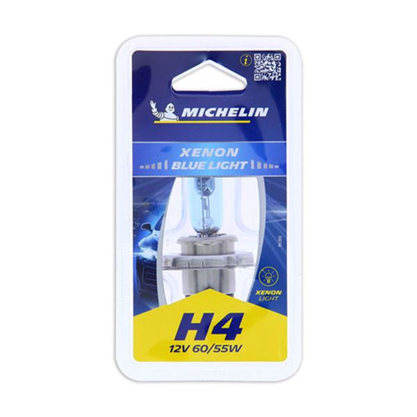 Michelin luz azul xenon h4 lâmpada 12v 60/55w 1 pc.