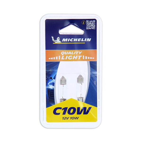Lâmpada Michelin c10w 12v 10w 2 pcs
