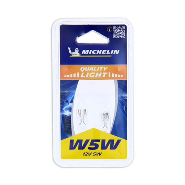 Lâmpada Michelin w5w 12v 5w 2 peças