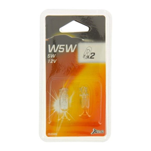 Lâmpada w5w XlTech 12v 5w 2 peças
