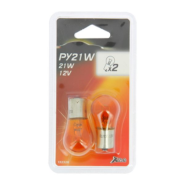 Xltech py21w lâmpada 12v 21w 2pcs