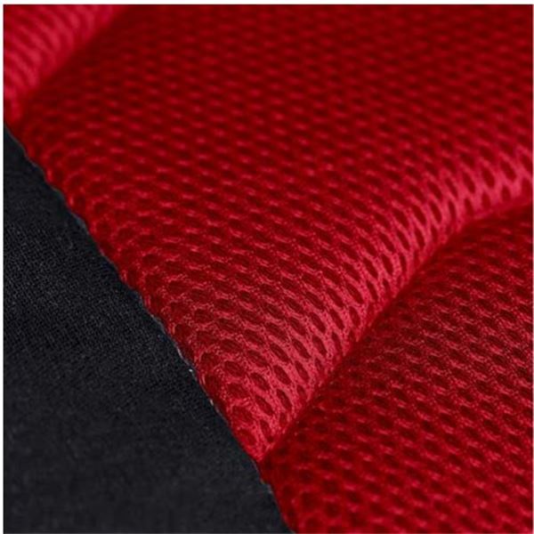 Conjunto completo de capas para bancos de automóveis Sparco s-line vermelho/preto