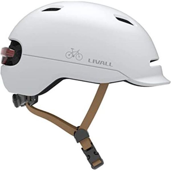 Capacete de ciclismo Livall c20 branco m