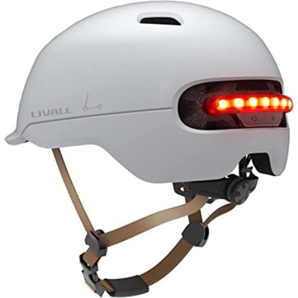Capacete de ciclismo Livall c20 branco m