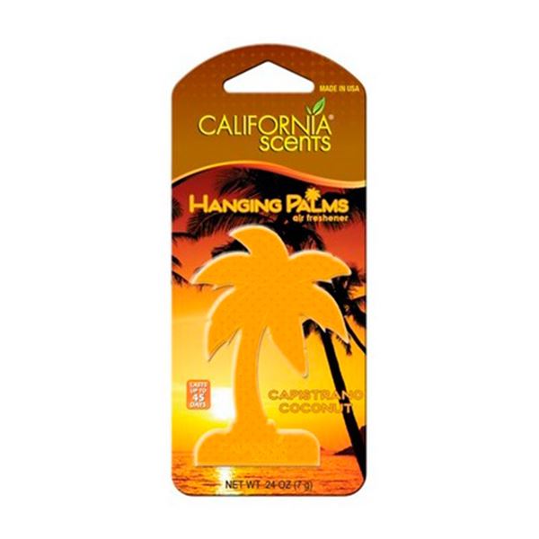 Placa ambientadora para automóvel California Scents Coconut 7 gr