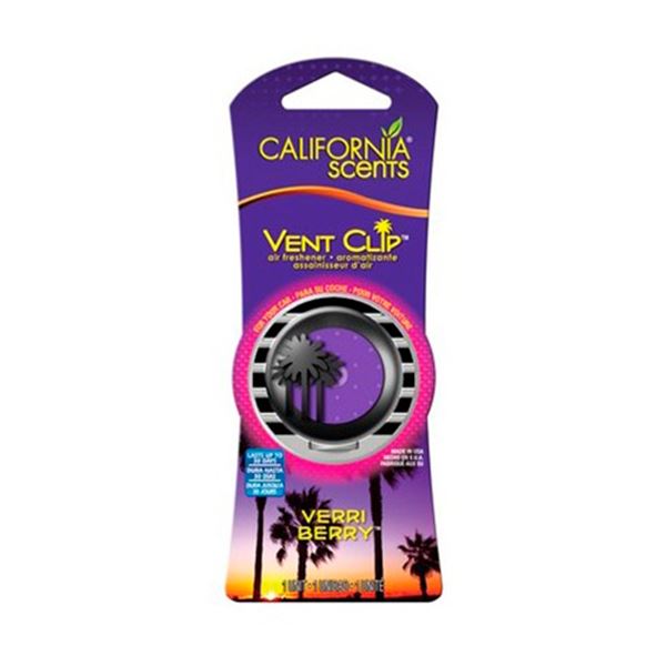 Ambientador para ventoinhas California Scents frutos vermelhos 10gr