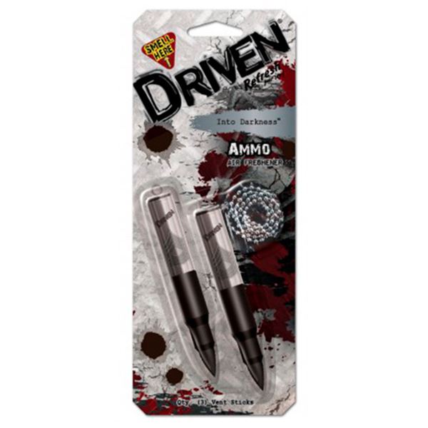Ambientador para carro garrafa de munições california 22 gr