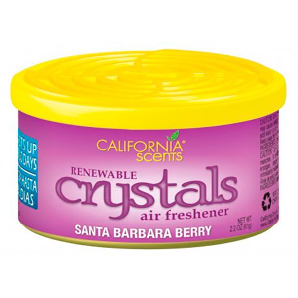 Lata de ambientador California Scents bagas vermelhas 61 gr