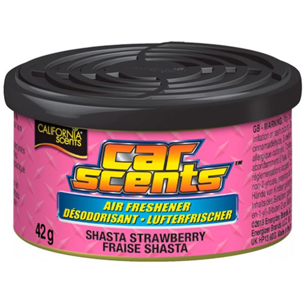 Lata de ambientador para automóvel California Scents Strawberry 42 gr