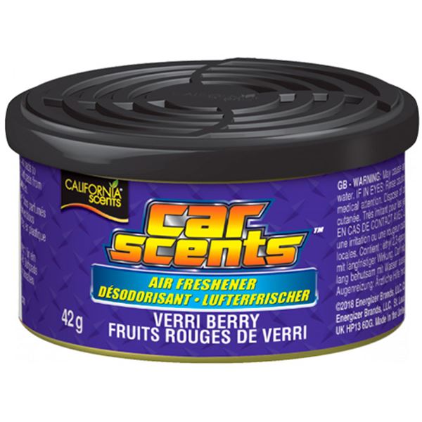 Lata de ambientador California Scents bagas 42 gr