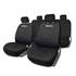 Conjunto completo de capas para bancos de automóveis Sparco em preto e azul corsa