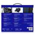 Conjunto completo de capas para bancos de automóveis Sparco em preto e azul sabbia