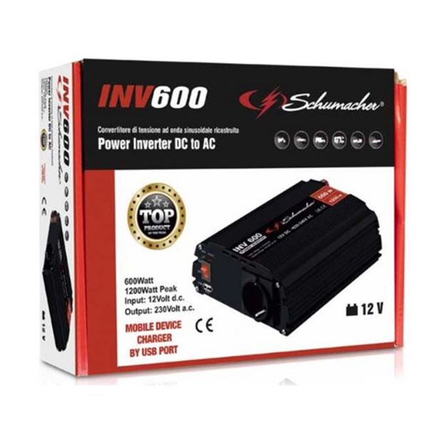Conversor de potência 600/1200w