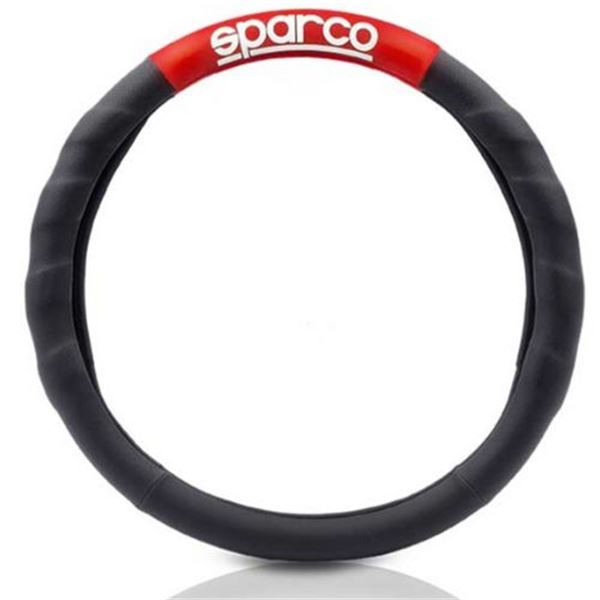 Cobertura do volante Sparco c1111 vermelho