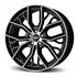 Jante Momo Massimo 18" 5x120 preto mate polido