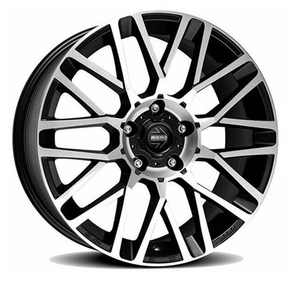 Jantes Momo revenge evo 16" 5x108 preto mate polido