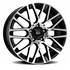Jantes Momo revenge evo 16" 5x108 preto mate polido