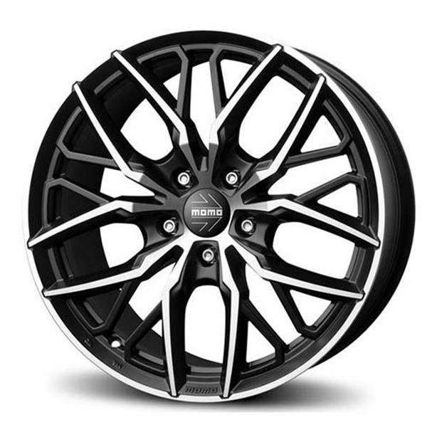 Jante Momo spider 19" 5x114 preto mate