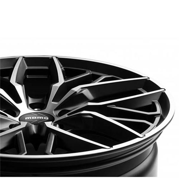 Jante Momo spider 19" 5x112 79.6 preto mate