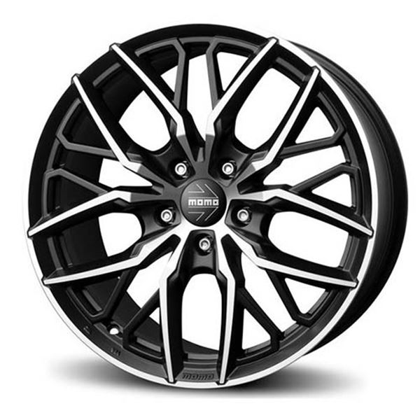Jante Momo spider 19" 5x112 79.6 preto mate