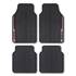 Conjunto de tapetes para automóvel Sparco tapetes universais para automóvel f507 intl vermelho