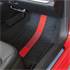 Conjunto de tapetes para automóveis Sparco tapetes universais para automóveis PVC/látex vermelho