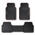 Conjunto de tapetes para automóvel Sparco tapetes universais para automóvel f500 vermelho