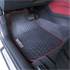 Conjunto de tapetes para automóvel Sparco tapetes universais para automóvel f500 vermelho