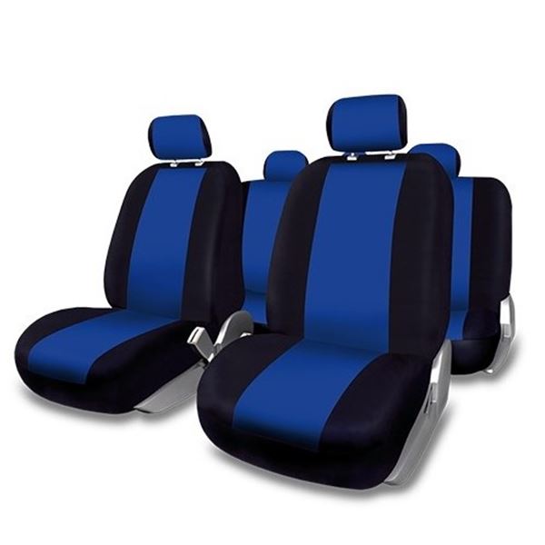 Conjunto completo de capas para os bancos do automóvel Seville azul