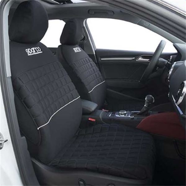 Conjunto completo de capas para bancos de automóvel Sparco lazio blue
