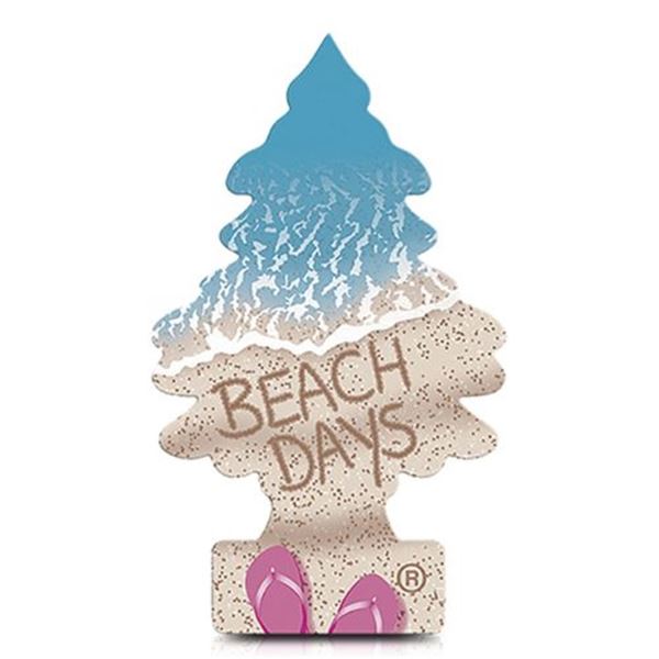 Placa ambientadora para carro Dias de praia da Árvore Mágica