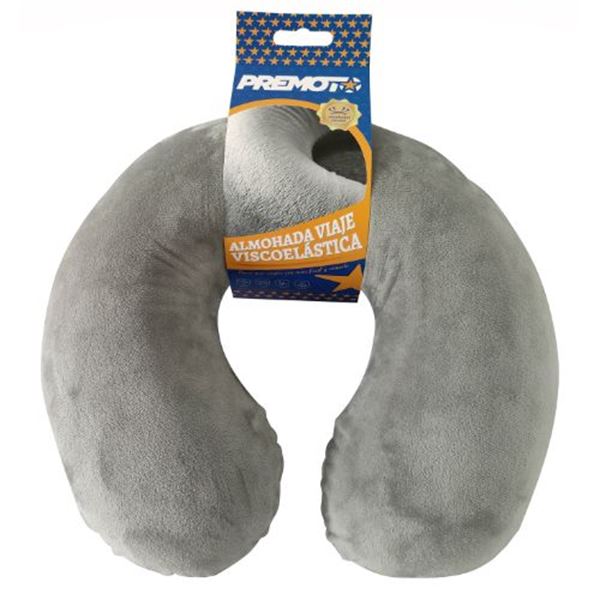Almofada viscoelástica para o pescoço