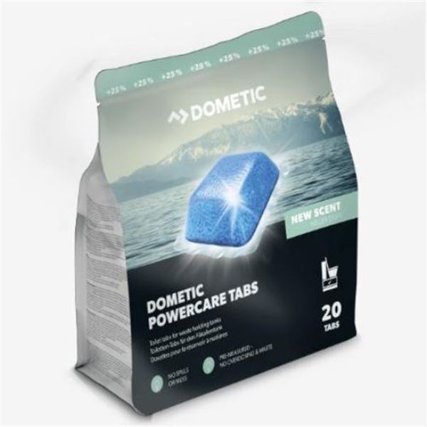 Dometic powercare tabs 20 unidades