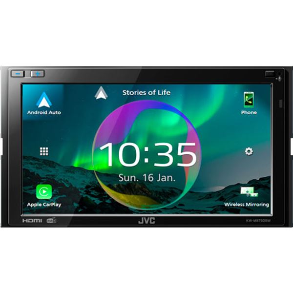 Sistema multimédia JVC kw-m875dbw dab+