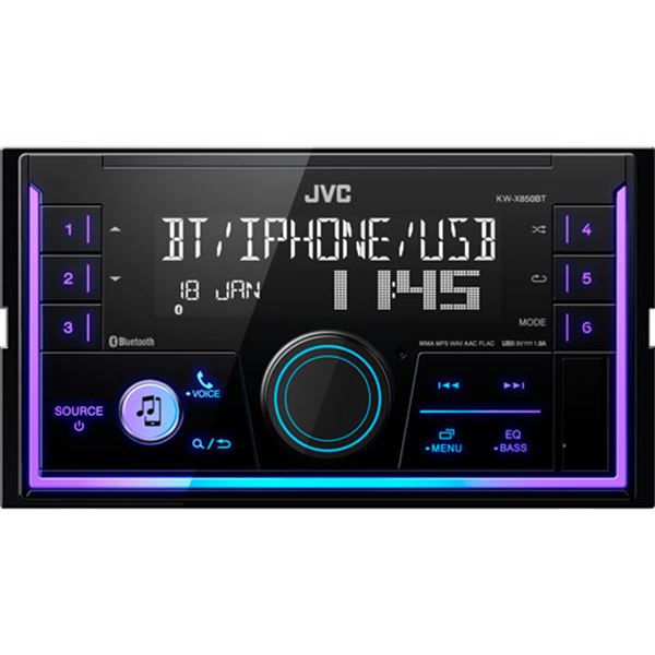 Sistema multimédia JVC kw-x850bt