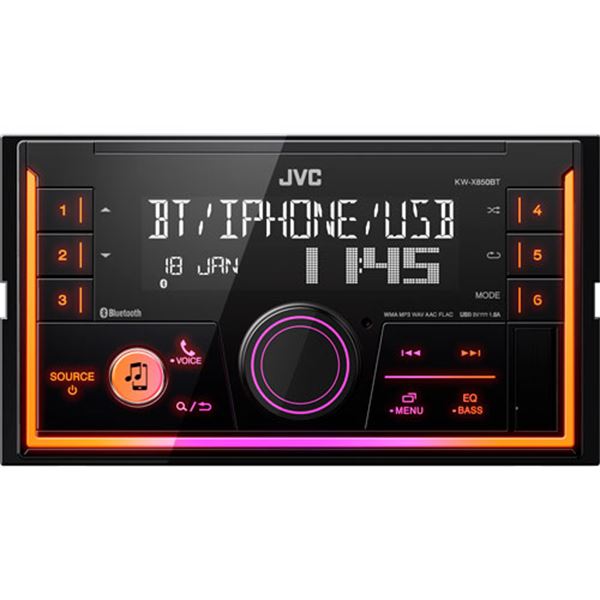 Sistema multimédia JVC kw-x850bt