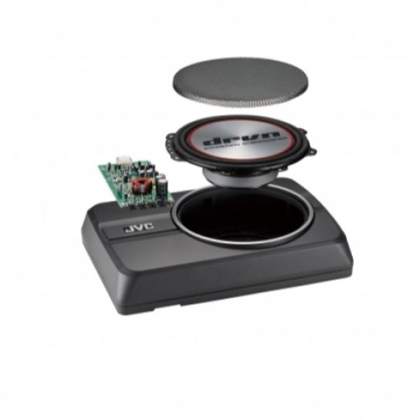 Subwoofer para automóvel compacto de 8" JVC c w-dra8 250 w