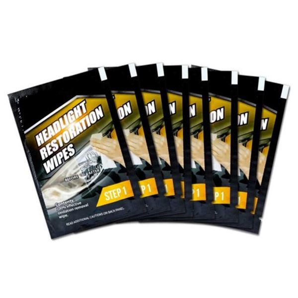 Kit de toalhetes de restauração de faróis Motorkit