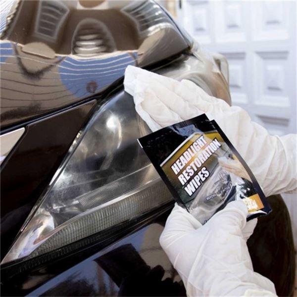 Kit de toalhetes de restauração de faróis Motorkit