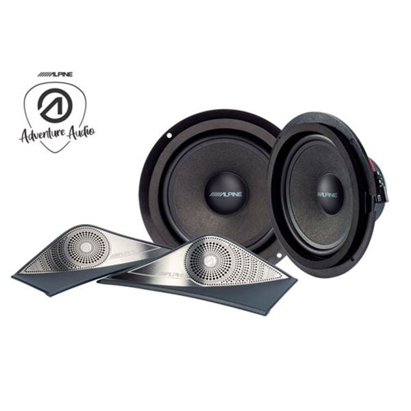Componente Colunas 16,5 cm spc-106s907 Alpine para Mercedes Benz-Sprinter