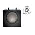 Subwoofer com caixa Alpine swc-d84t6 para Volkswagen t6.1 e t6