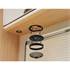 Alpine spc-r100s Colunas radiais universais de 12 cm